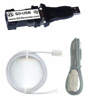 S0-Recorder Adapter für den Energiezähler mit Impulsausgang