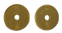 Wertmarken 25,9 mm für Münzzähler